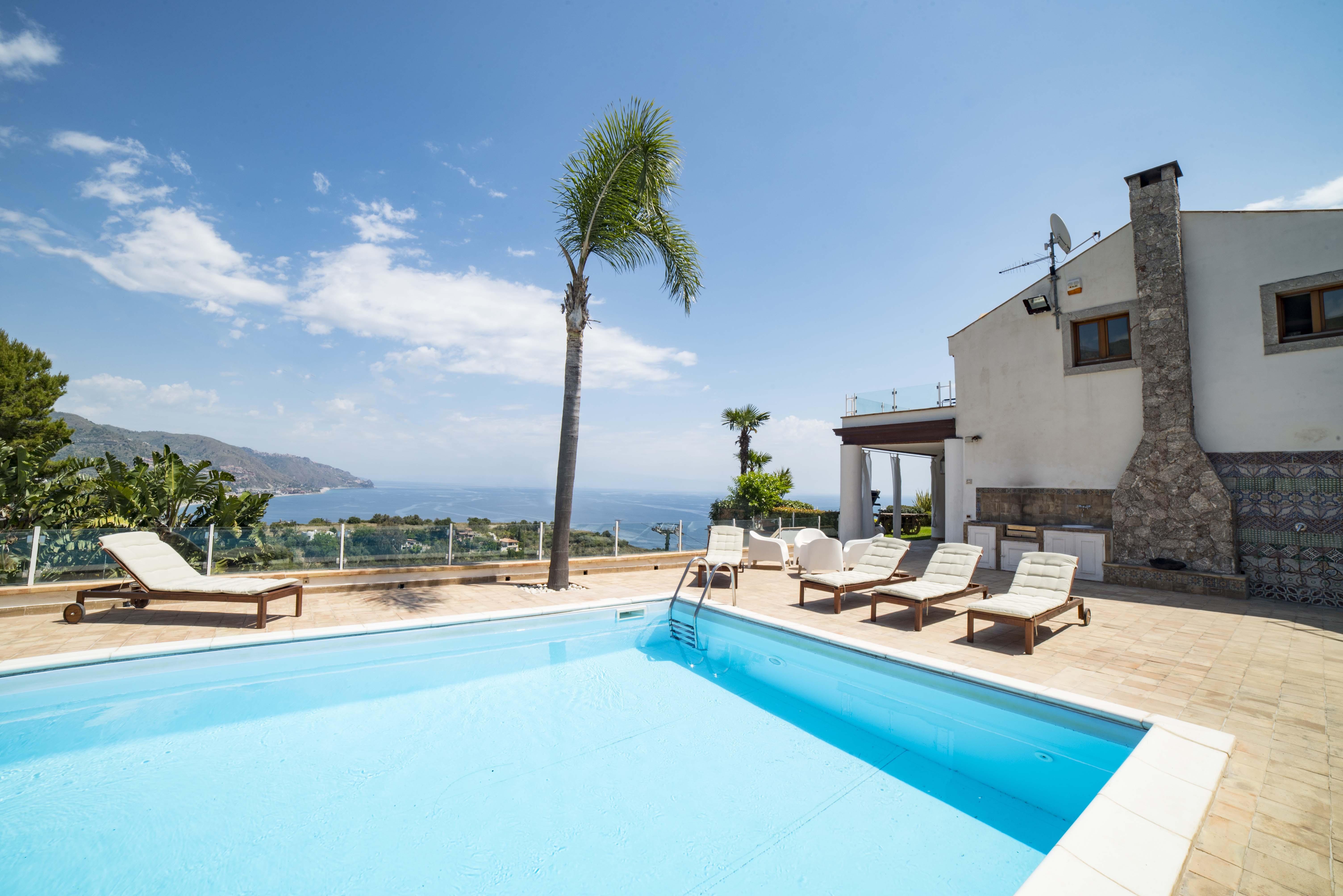 Villa Zagara Garden Spectacular Sea View In Taormina Bagian luar foto