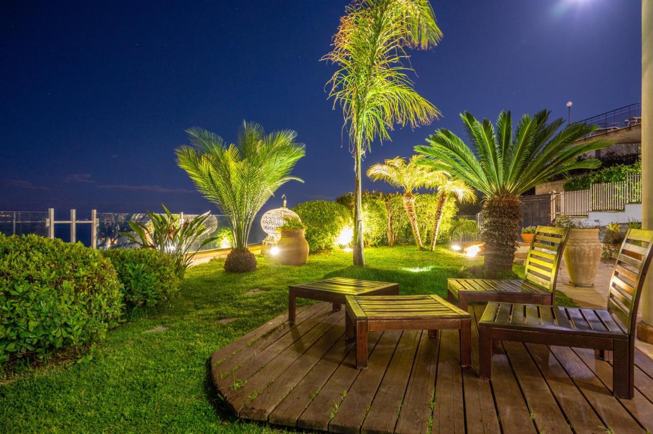 Villa Zagara Garden Spectacular Sea View In Taormina Bagian luar foto