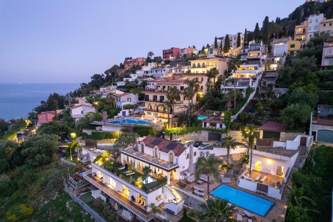Villa Zagara Garden Spectacular Sea View In Taormina Bagian luar foto