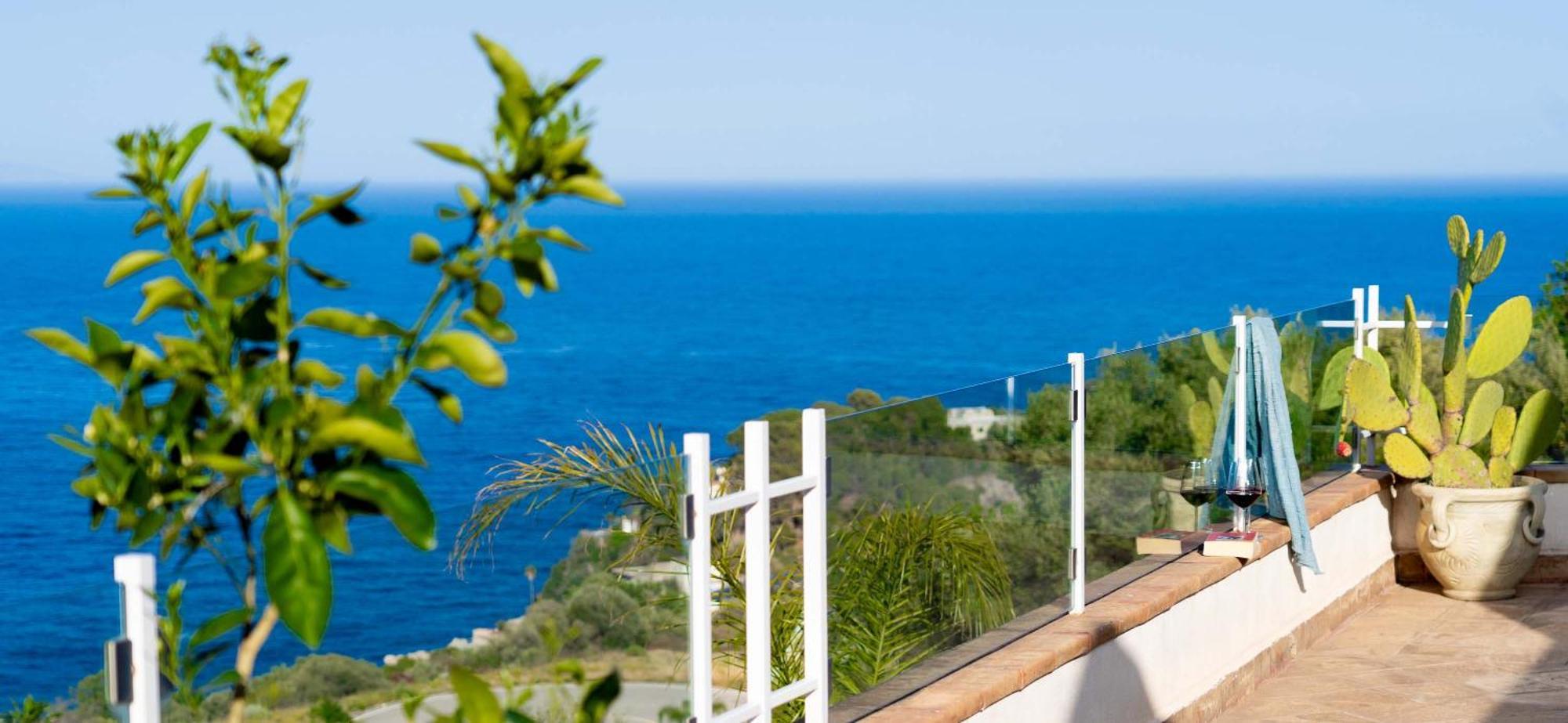 Villa Zagara Garden Spectacular Sea View In Taormina Bagian luar foto