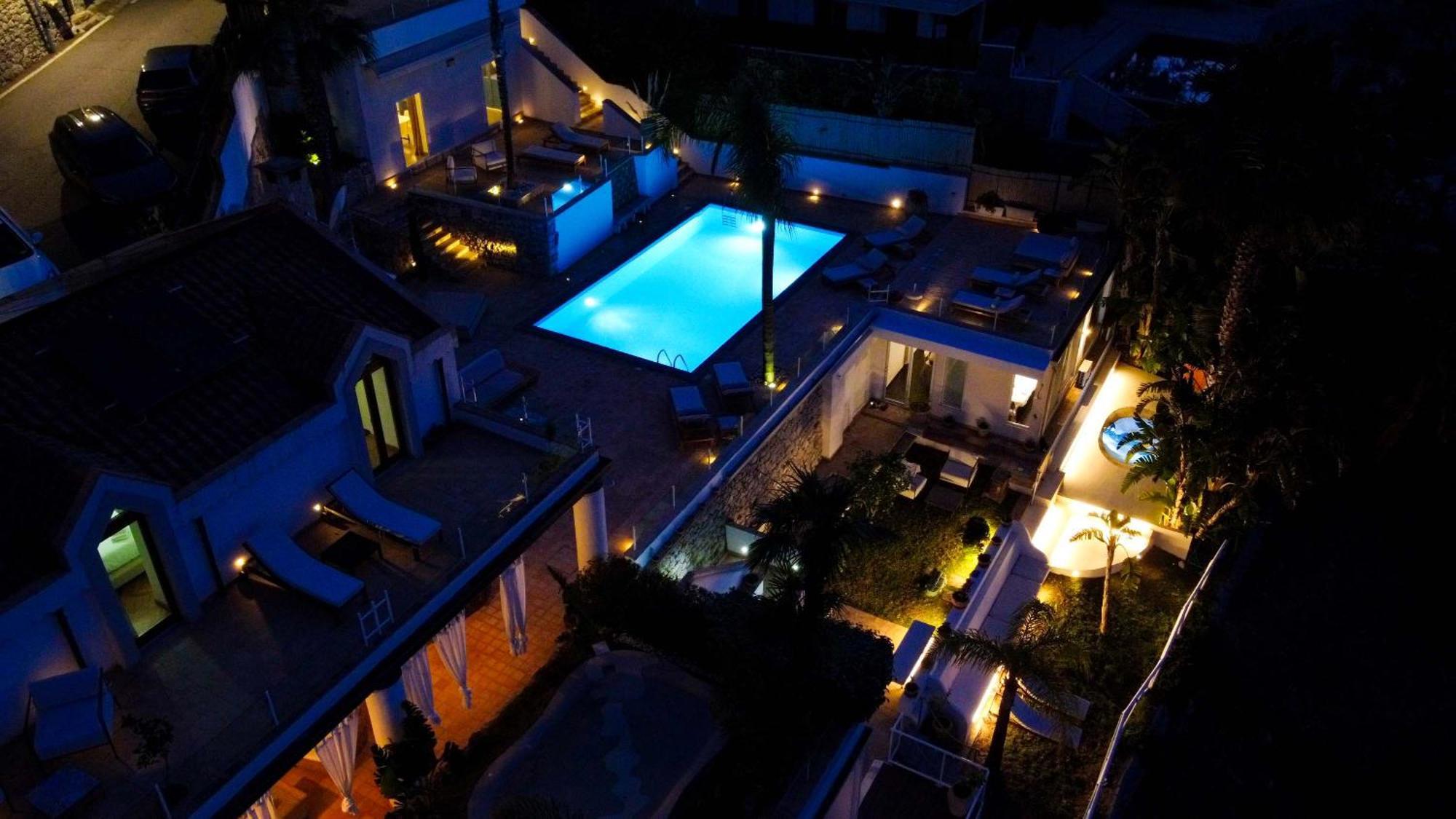 Villa Zagara Garden Spectacular Sea View In Taormina Bagian luar foto