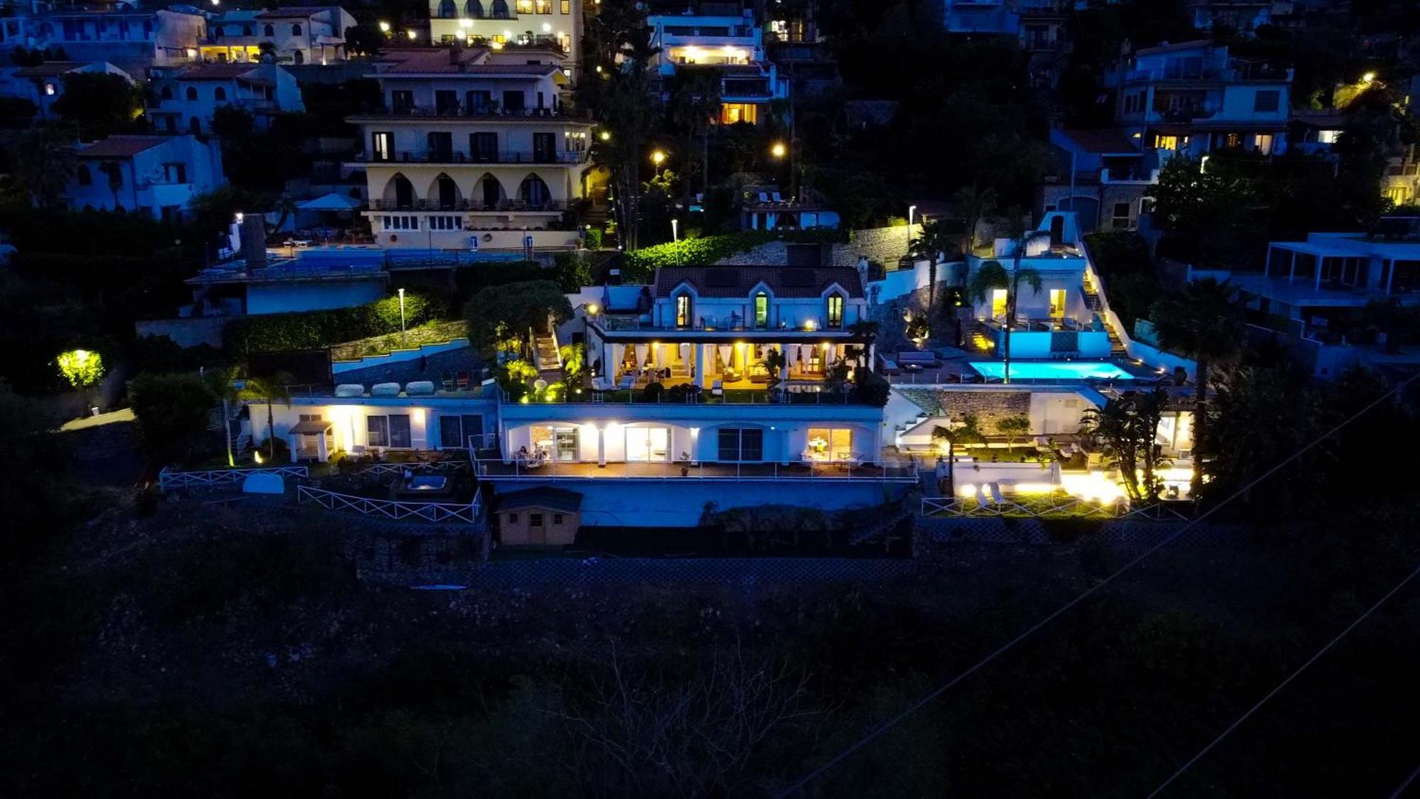 Villa Zagara Garden Spectacular Sea View In Taormina Bagian luar foto